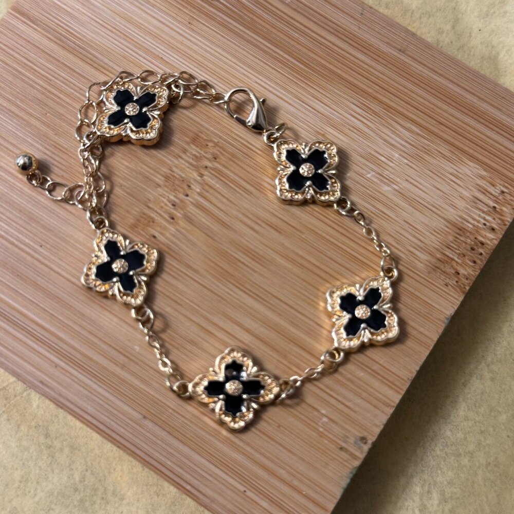 STATEMEANT AUTUMN BLACK BRACELET SIMLA